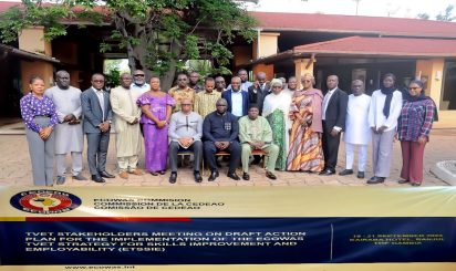 TVET stakeholders’ meeting on draft action plan for the implementation of the ECOWAS TVET strategy for skills improvement and employability (ETSSIE)