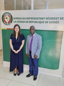 The New Resident Coordinator of The United Nations System in The Republic of Guinea Visits ECOWAS Resident Representative in Conakry