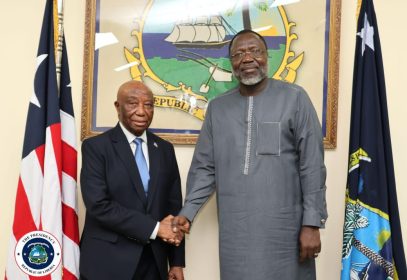 Visite De S.E. Omar Alieu Touray, President de la Commission de la CEDEAO au Liberia