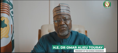 2024 End of year message from H.E. Dr Omar Alieu TOURAY , President of the ECOWAS Commission.